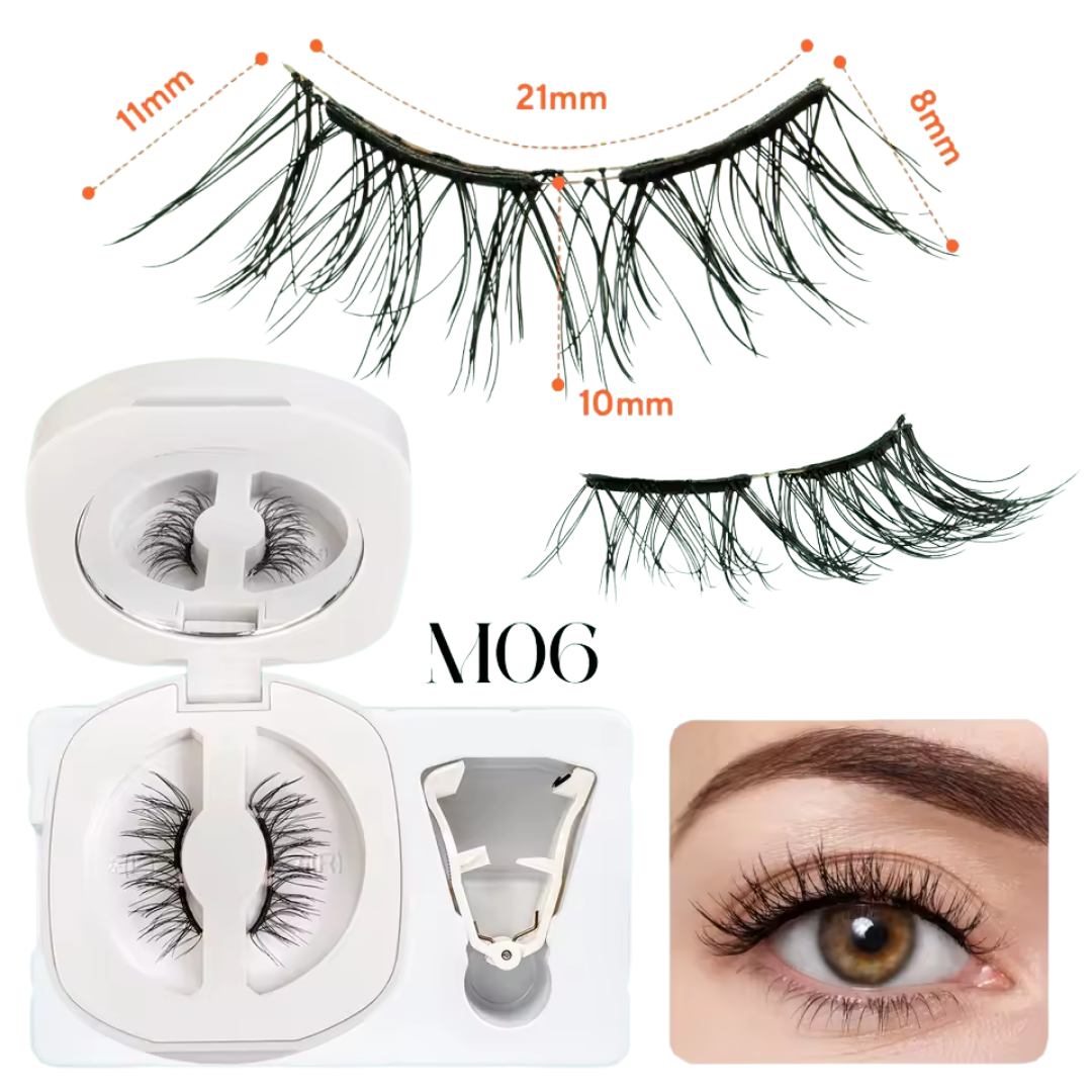 Cils magnétiques sans colle