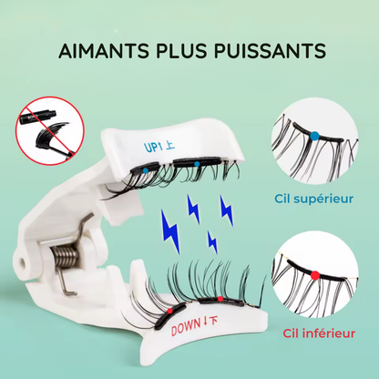 Cils magnétiques sans colle